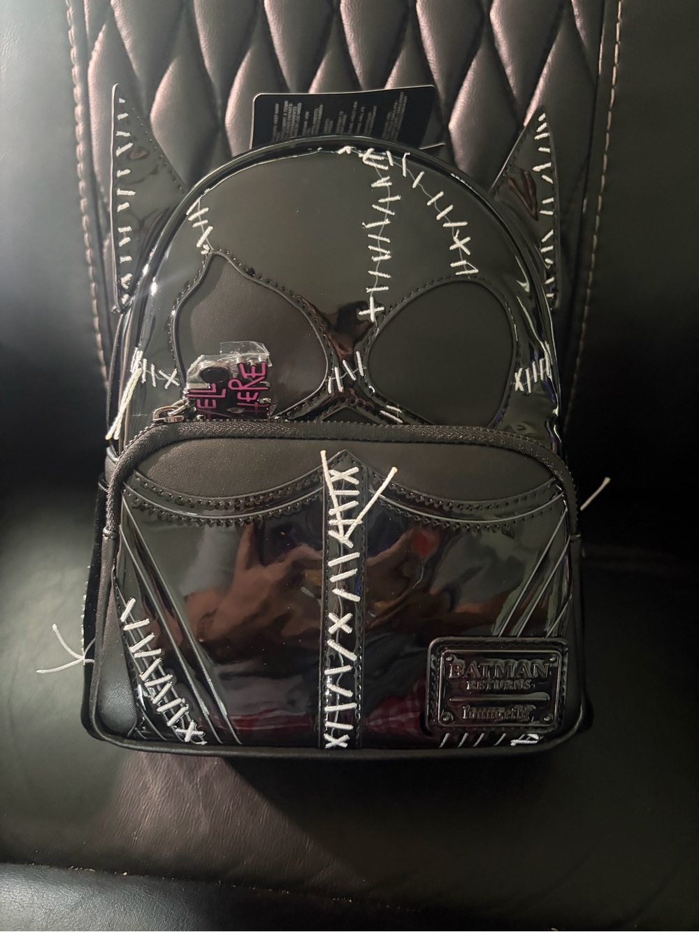 Loungefly Batman Returns 30th Anniversary Catwoman Hello There Mini Backpack NWT